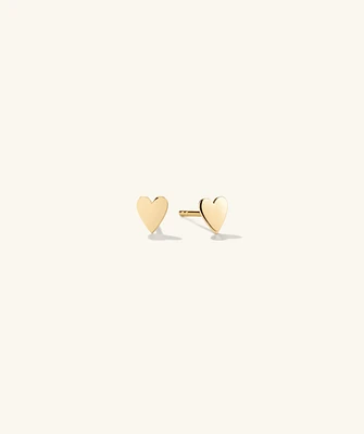 Mini Heart Studs