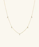 Multi Station Diamond Necklace