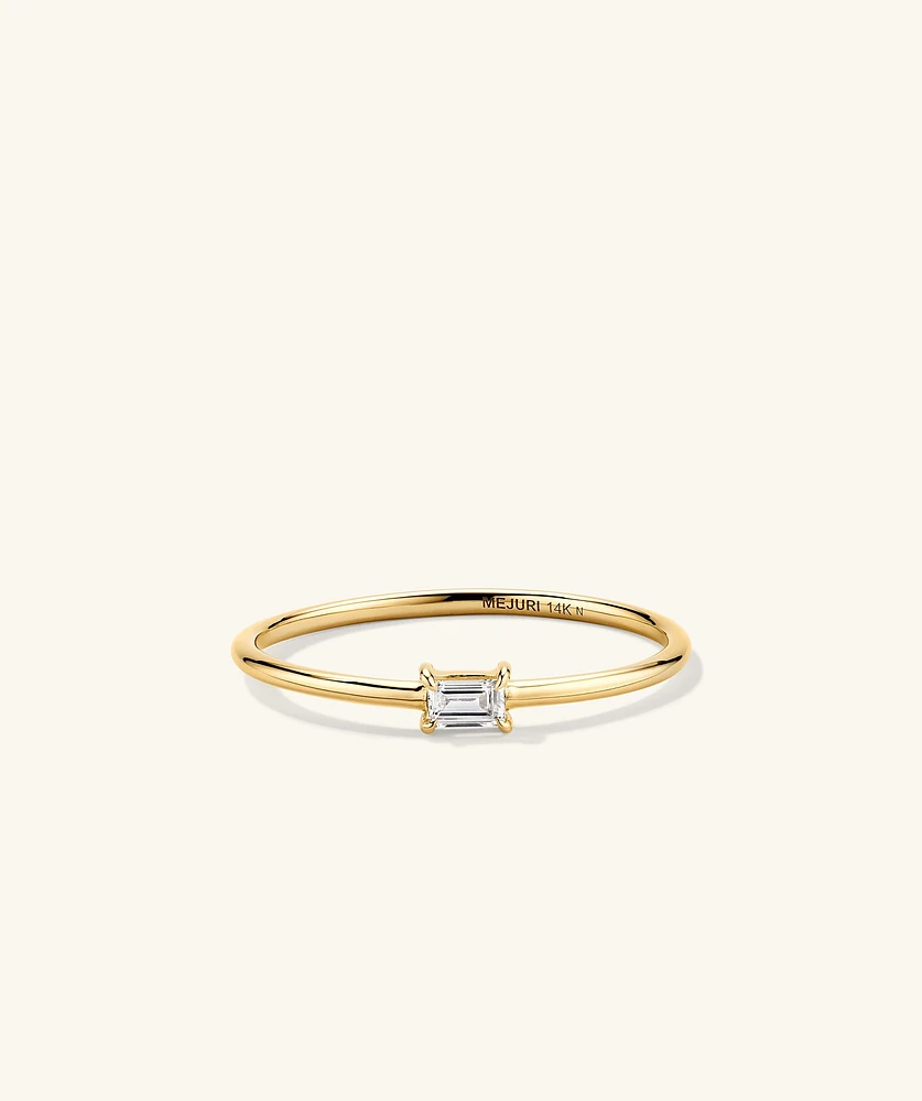 Baguette Stacker Ring