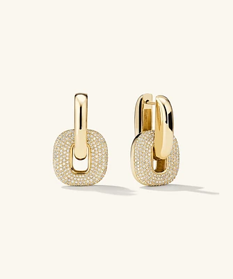 PavÃ© Diamond Stevie Hoops