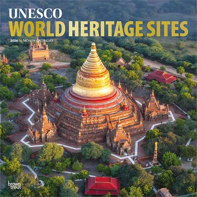 UNESCO World Heritage Sites 2026 Wall Calendar