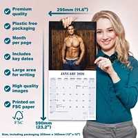 Guys 2026 Wall Calendar