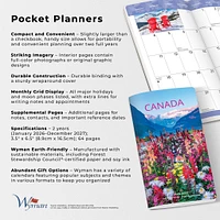 Canada Bilingual 2026 2 Yr Pocket Planner Calendar - Online Exclusive