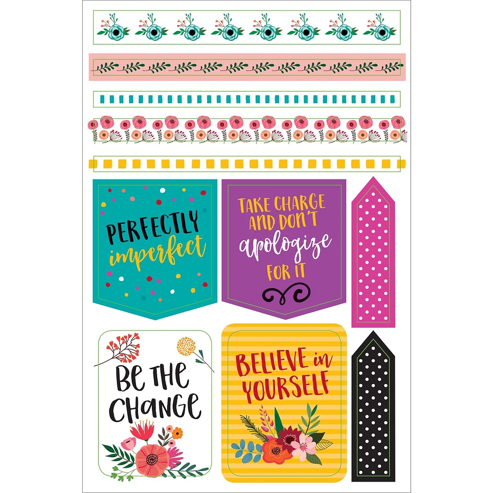 Wake Up Kick Ass Planner Stickers