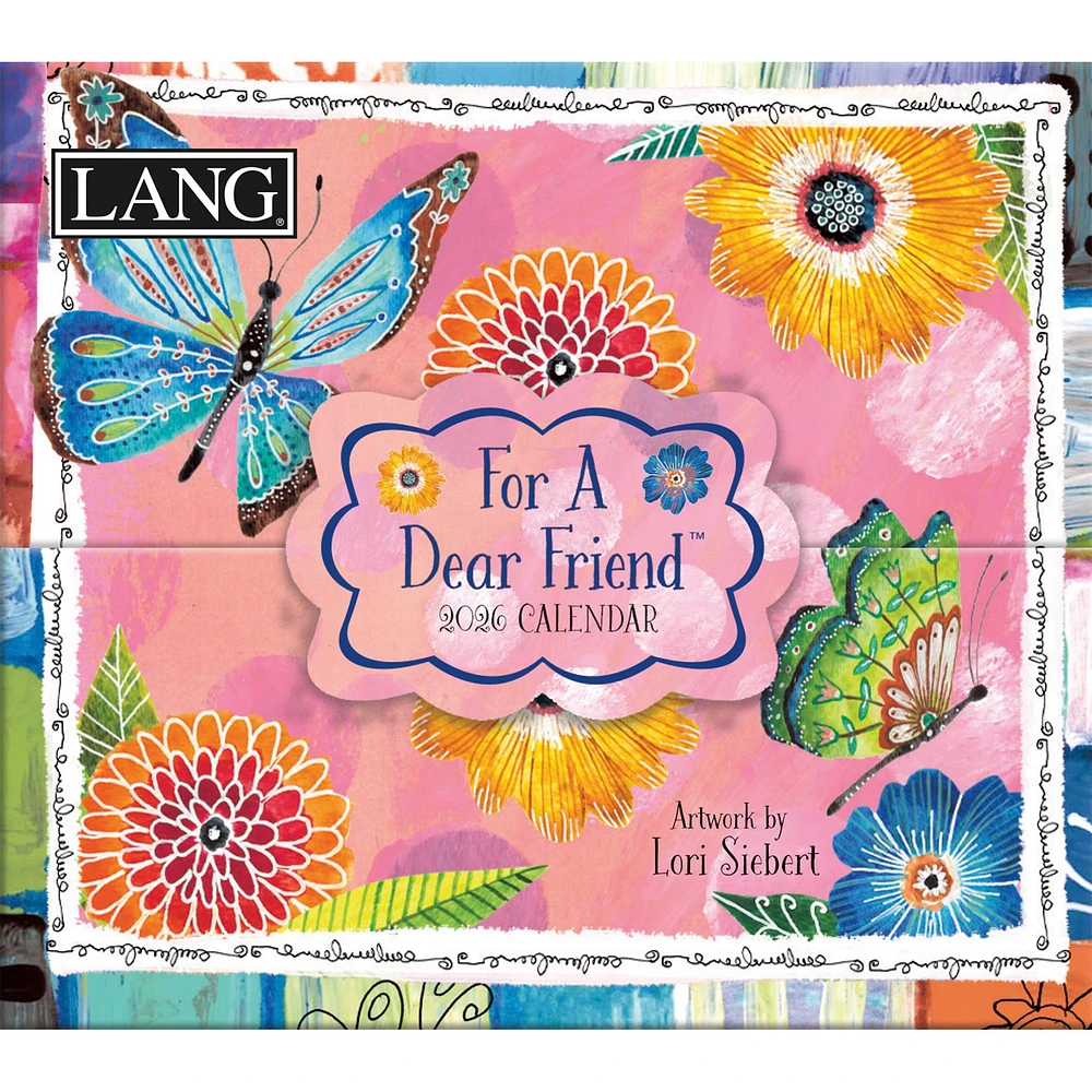 For A Dear Friend 2026 Small Box Calendar