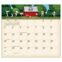 A Dogs Life 2026 Deluxe Wall Calendar