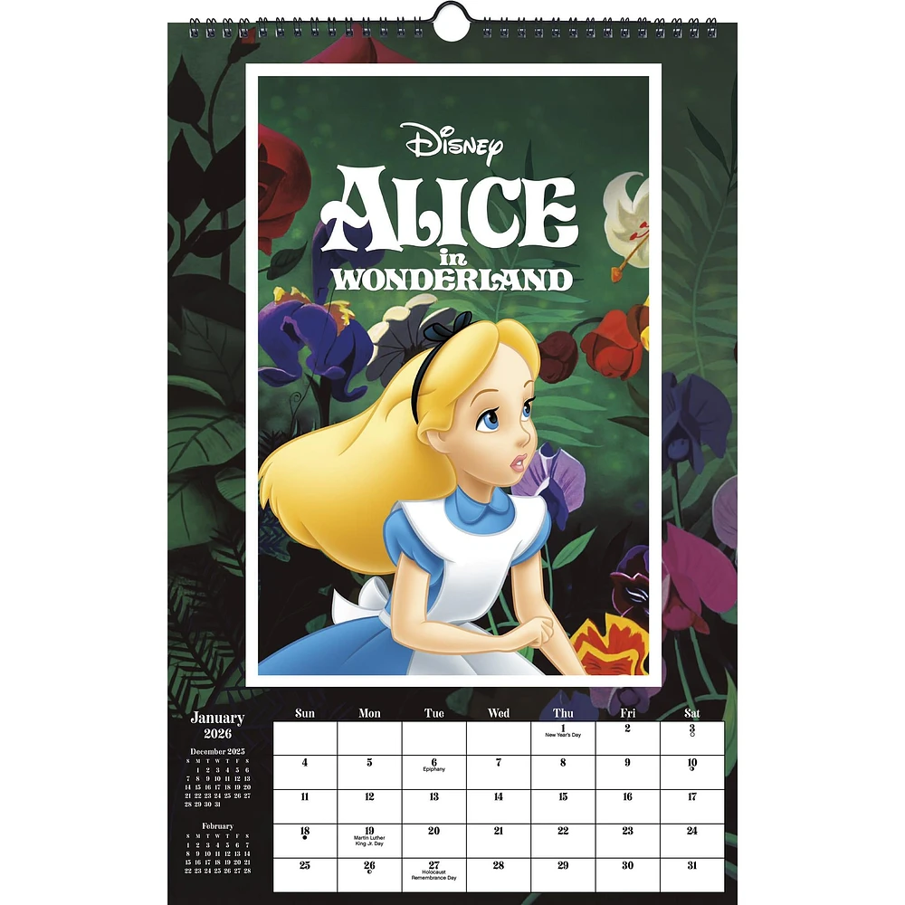 Disney Classics Poster 2026 Calendar