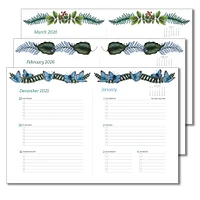 Greenery 2026 Weekly Engagement Calendar