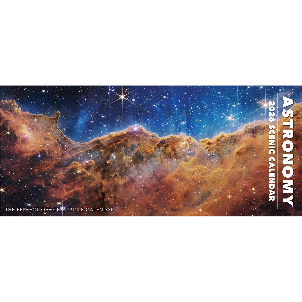 Astronomy Panoramic 2026 Slim Calendar - Online Exclusive