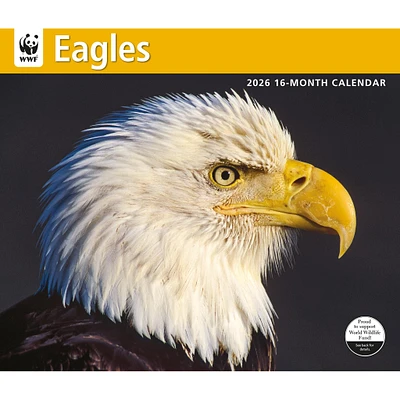 World Wildlife Fund Eagles 2026 Wall Calendar