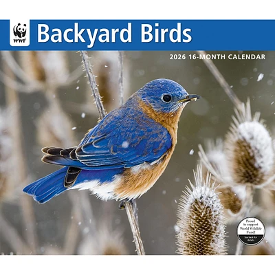 World Wildlife Fund Birds Backyard  2026 Wall Calendar