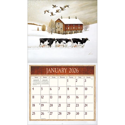 Cows Cows Cows 2026 Special Edition Wall Calendar with Print