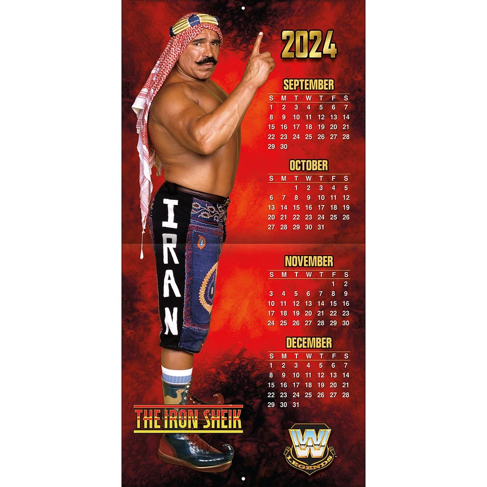 WWE Legends Wall 2025 Calendar - Online Exclusive