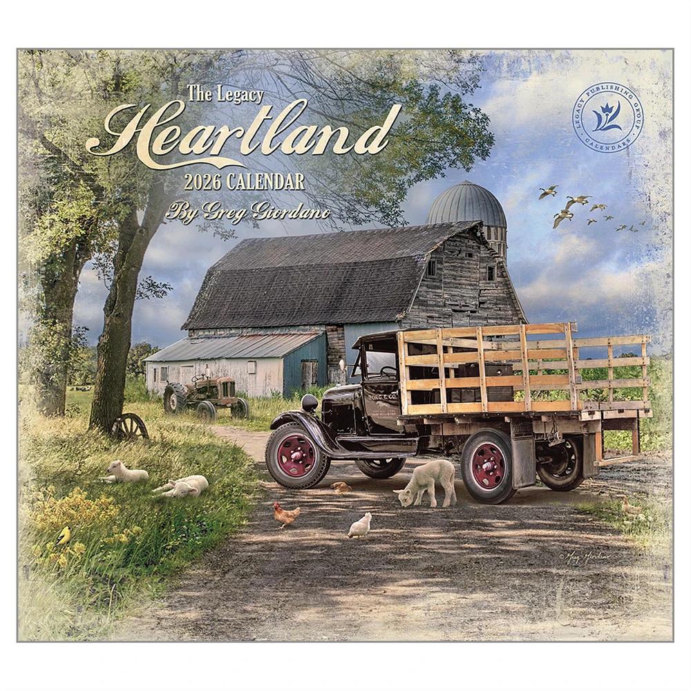 Heartland 2026 Deluxe Wall Calendar - Online Exclusive