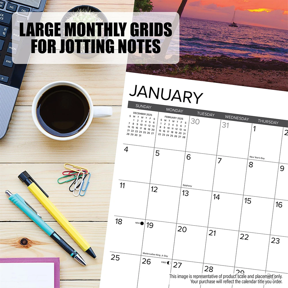 Bad Dad Jokes 2026 Wall Calendar
