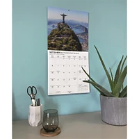 Passports To The World 2026 Wall Calendar