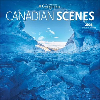 Canadian Geographic Canadian Scenes 2026 Mini Calendar - Online Exclusive
