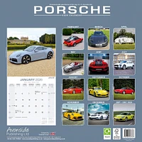 Porsche 2026 Wall Calendar