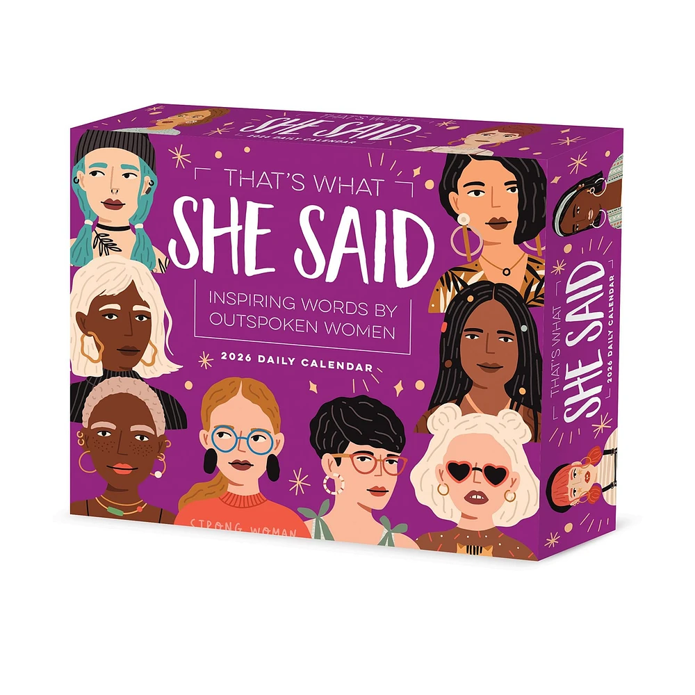 Thats What She Said 2026 Box Calendar