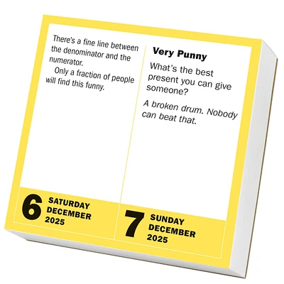 Bad Jokes And Punderful Puns Box 2025 Calendar