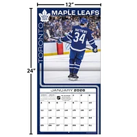 NHL Auston Matthews Toronto Maple Leafs 2026 Wall Calendar