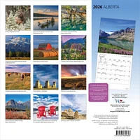 Alberta 2026 Wall Calendar