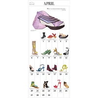 Shoes 365 Wall 2025 Calendar