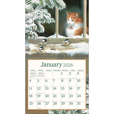 Cats In The Country 2026 Wall Calendar