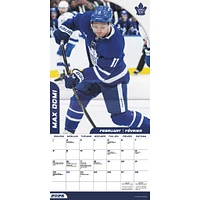 NHL Toronto Maple Leafs Bilingual 2026 Wall Calendar