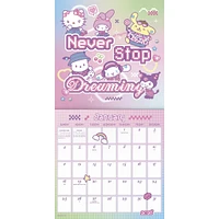 Hello Kitty And Friends Exclusive with Decal 2026 Deluxe Wall Calendar