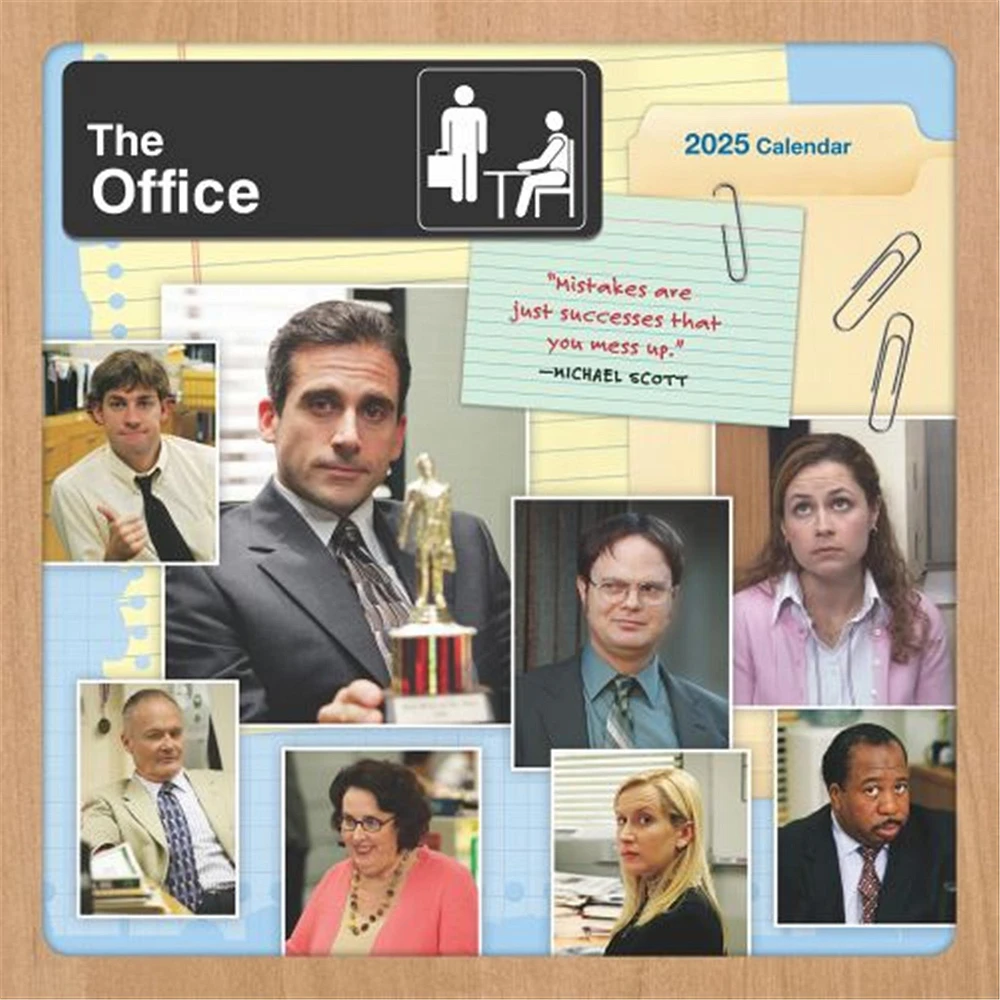 The Office Wall 2025 Calendar