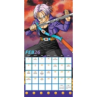 Dragon Ball Z 2026 Wall Calendar