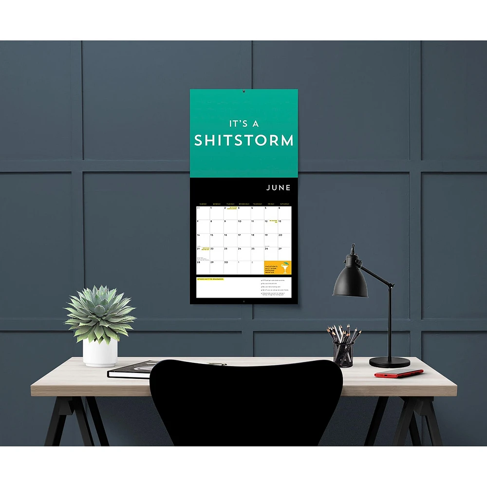 A Fucking Calendar 2026 Wall Calendar