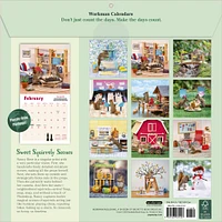 Secret Life Of Squirrels 2026 Wall Calendar