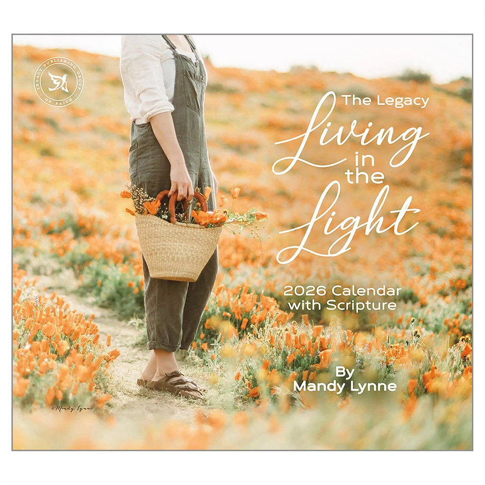 Living In The Light 2026 Deluxe Wall Calendar - Online Exclusive