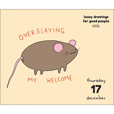 Lousy Drawings For Good People 2026 Box Calendar - Online Exclusive