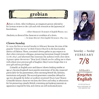 Forgotten English 2026 Box Calendar