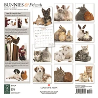 Bunnies And Friends 2026 Wall Calendar