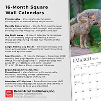 Les Loups 2026 Wall Calendar (French)