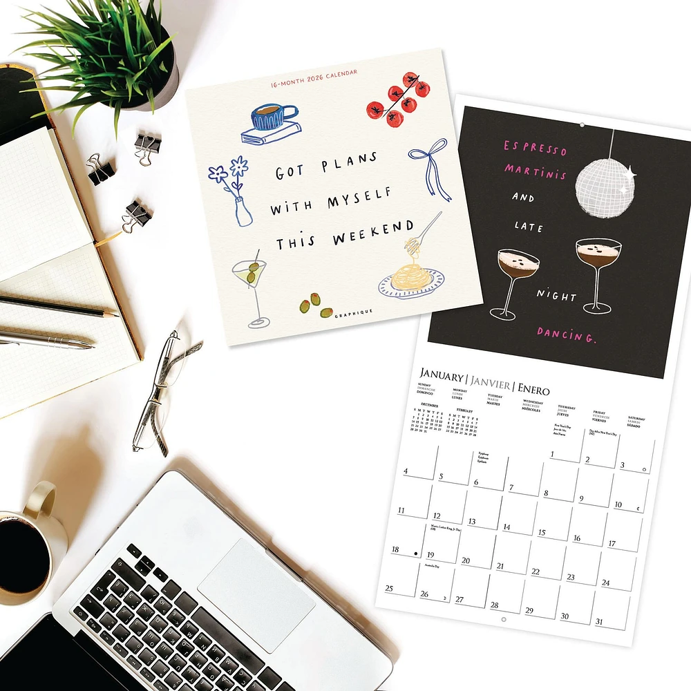 Simple Joys 2026 Wall Calendar - Online Exclusive