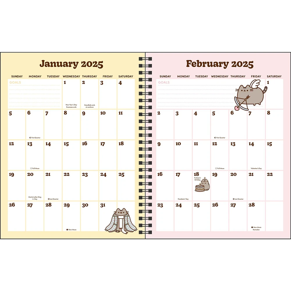 Pusheen Engagement 2025 Calendar