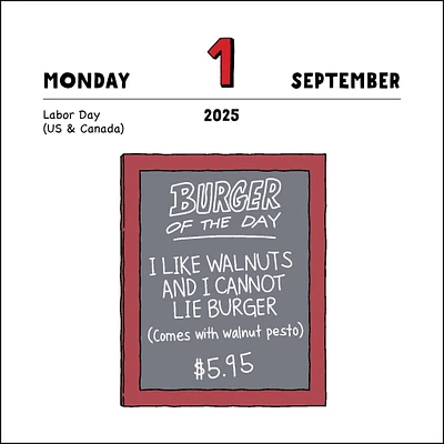 Bobs Burgers Box 2025 Calendar