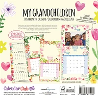 My Grandchildren 2026 Mini Magnetic Photo Calendar