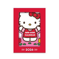 Hello Kitty Playful Pink Easel with Wood Stand 2026 Calendar - Online Exclusive