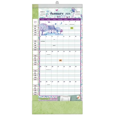 Simply Grateful 2025-2026 Plan It Wall Calendar - Online Exclusive