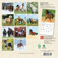 Chevaux 2026 Mini Calendar (French)