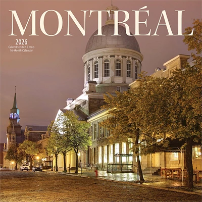 Montreal 2026 Wall Calendar
