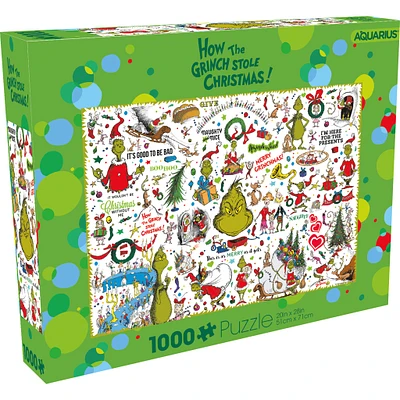 Grinch Christmas 1000 Piece Puzzle