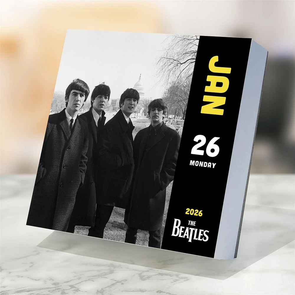 Beatles 2026 Box Calendar