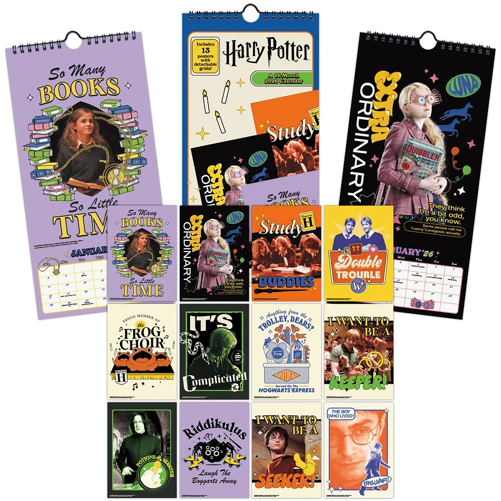 Harry Potter 2026 Mini Poster Calendar - Online Exclusive